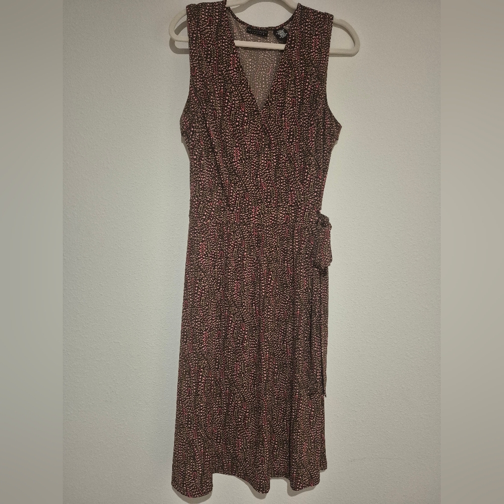 Apostrophe | Sleeveless Wrap Midi Dress | XL